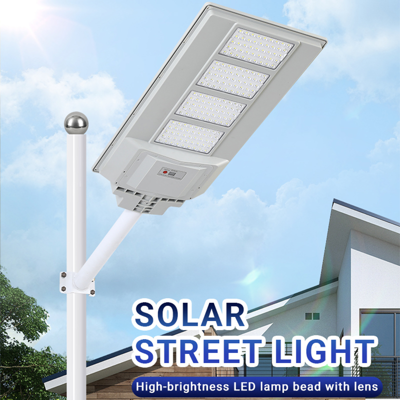 Penderia Gerakan 100w 200w 300w Lampu Jalan Panel Suria