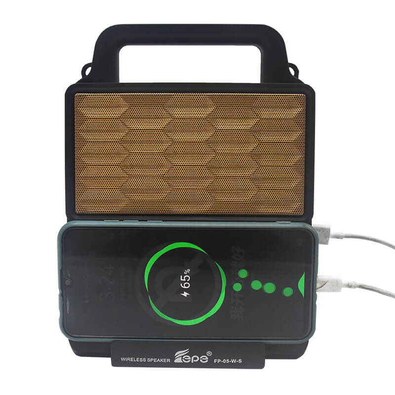 Pembesar Suara Suria Bluetooth Luaran Radio FM Suria Mudah Alih 